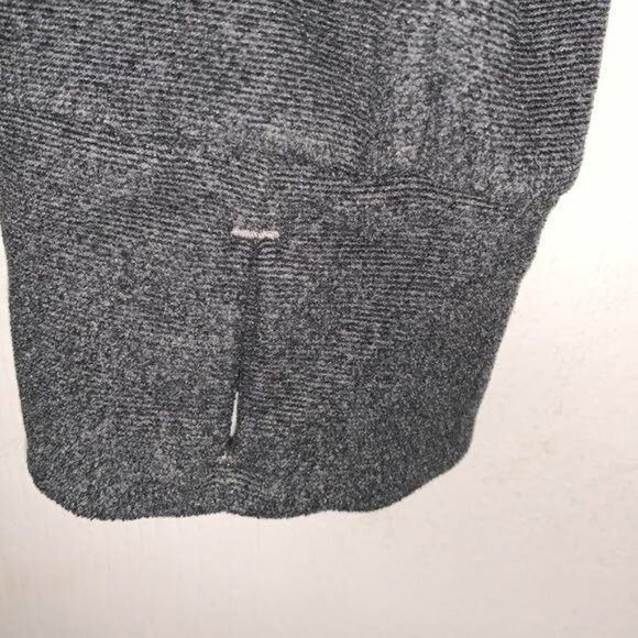 Adidas Womens Cropped Hoodie Pullover Sweatshirt M Black Cotton Blend Long Sleev - Picture 5 of 12